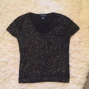 Ann Taylor Sequin Top✨